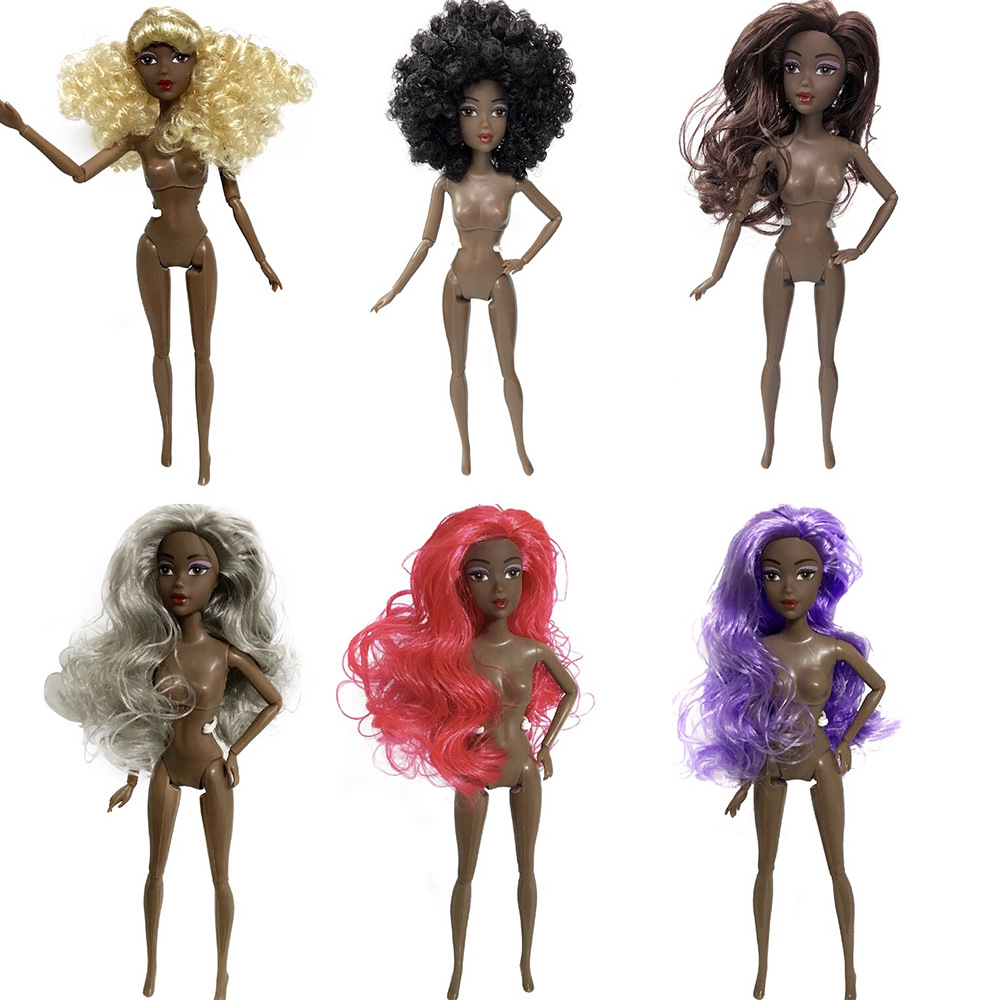 African Black Doll 28 Foreign Trade Cross-Border Multi-Joint Black Skin Africa Baby Doll African Black Doll 28 Foreign Trade Cross-Border Multi-Joint Black Skin Africa Baby Doll