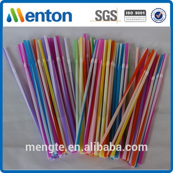 5mm * 21cm Two-Color Bendable Straw, New Imported Food Grade Pp Material