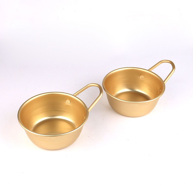 South Chesapeake imported rice wine Korean food restaurant hot wine wine bowl with Korean dramas with aluminum