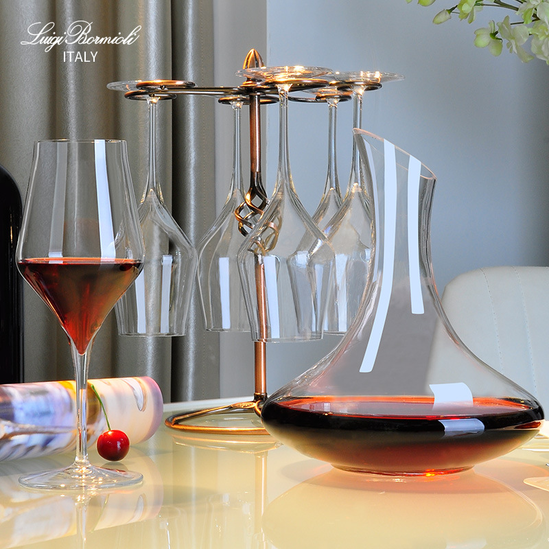 Italy Imported Lewi Jones Oversized Wine Glass Lead-Free Crystal Glasses Goblet Bordeaux Red Wine Glass