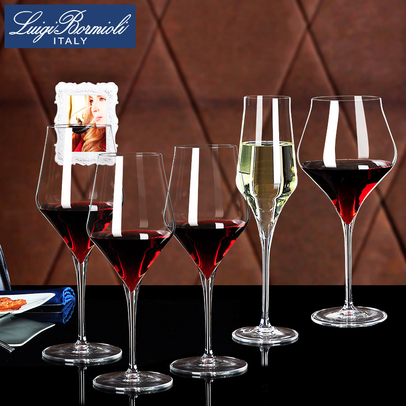 Italy Imported Lewi Jones Oversized Wine Glass Lead-Free Crystal Glasses Goblet Bordeaux Red Wine Glass
