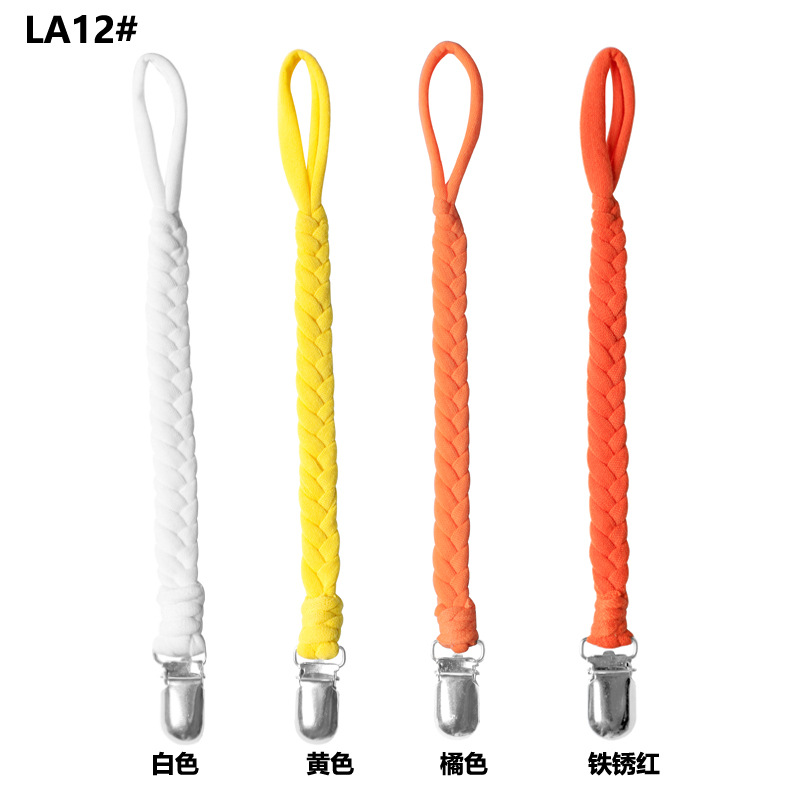 INS Hot Amazon Foreign Trade Pacifier Strap Silicone Pad Nipple Clip Pacifier Clip