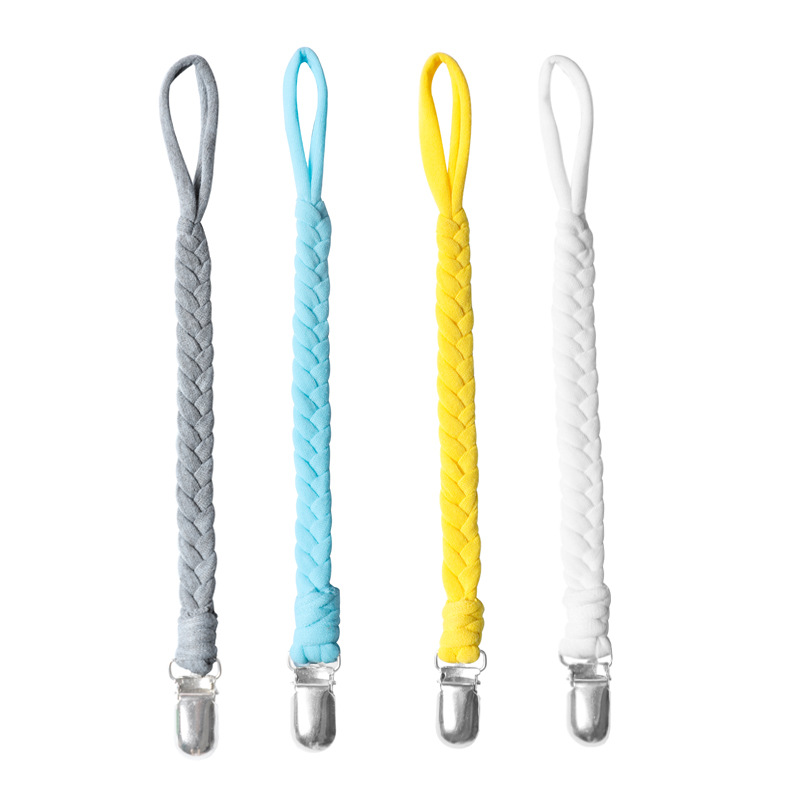 INS Hot Amazon Foreign Trade Pacifier Strap Silicone Pad Nipple Clip Pacifier Clip
