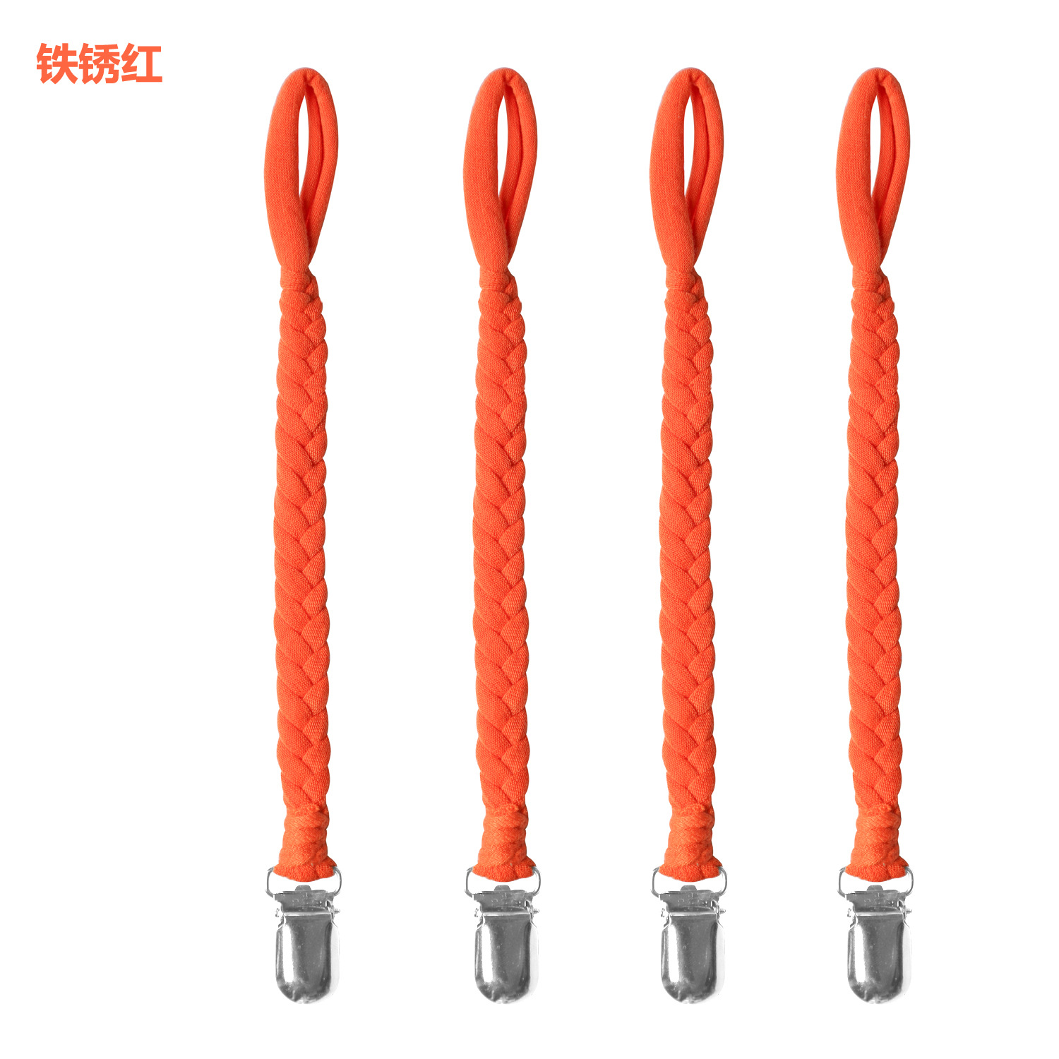 INS Hot Amazon Foreign Trade Pacifier Strap Silicone Pad Nipple Clip Pacifier Clip