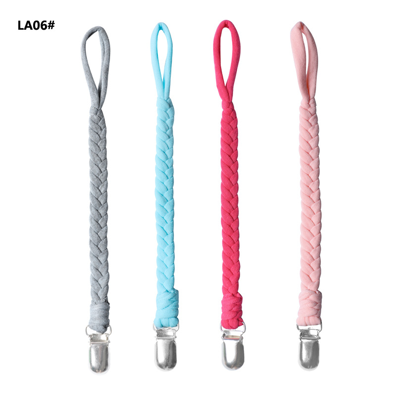 INS Hot Amazon Foreign Trade Pacifier Strap Silicone Pad Nipple Clip Pacifier Clip