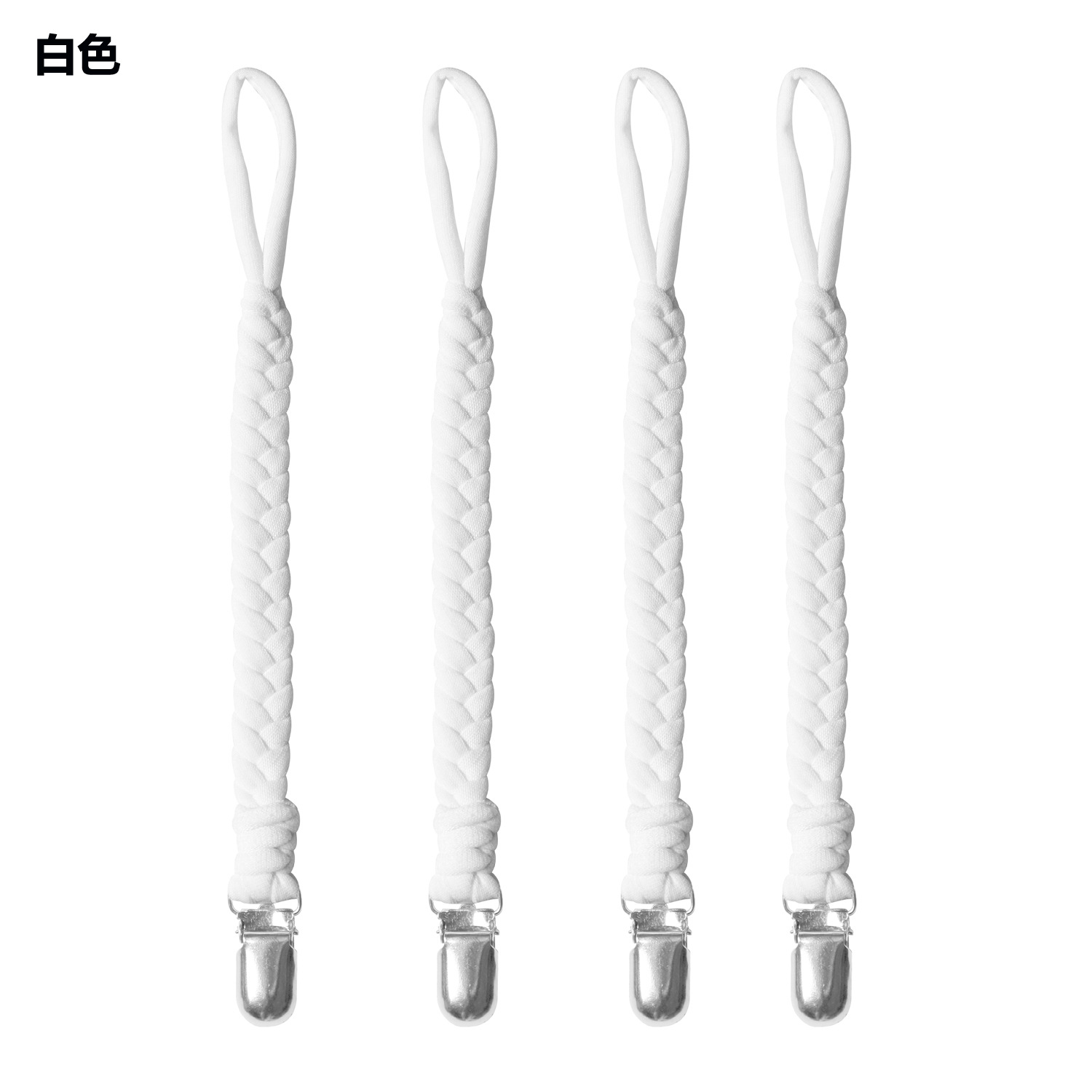 INS Hot Amazon Foreign Trade Pacifier Strap Silicone Pad Nipple Clip Pacifier Clip