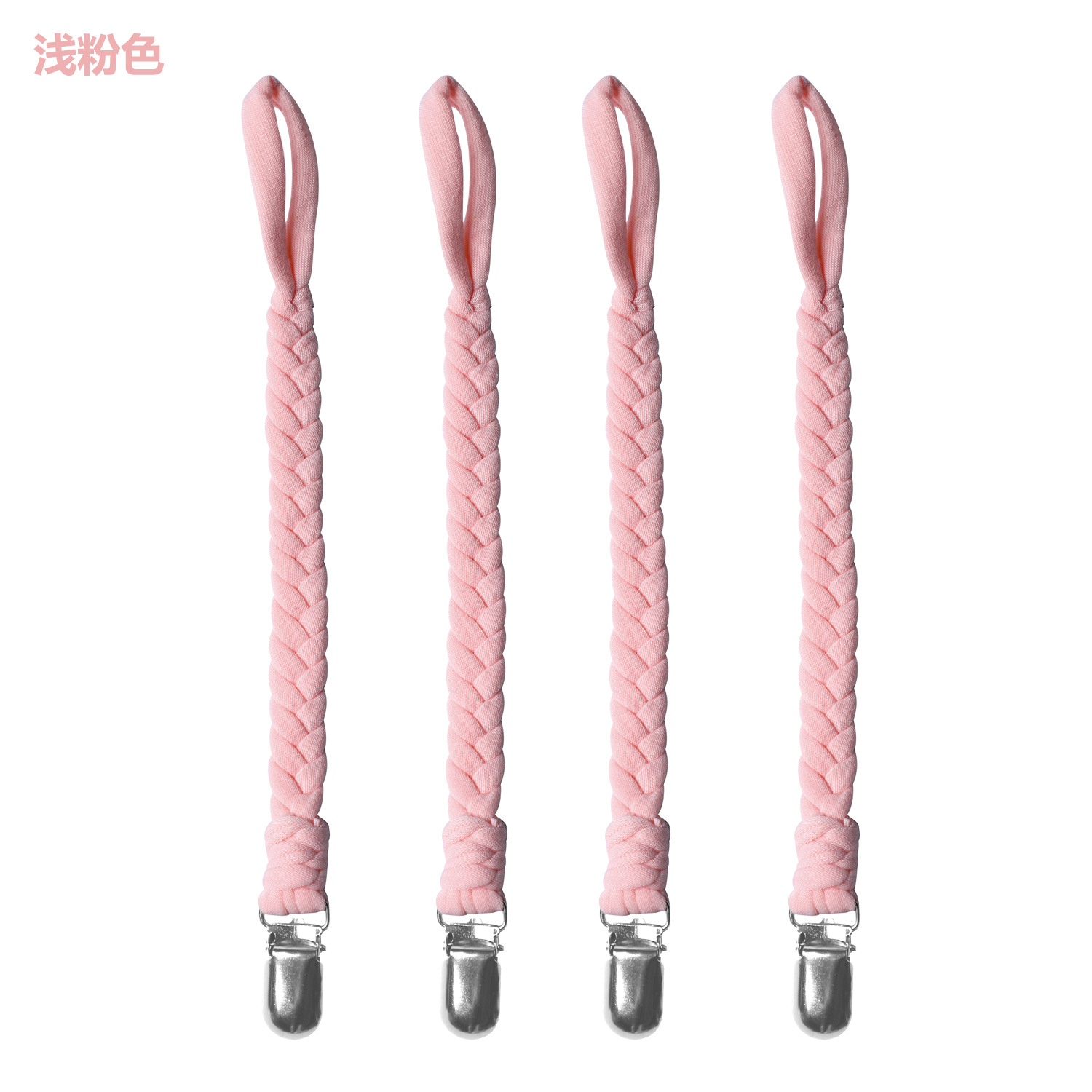 INS Hot Amazon Foreign Trade Pacifier Strap Silicone Pad Nipple Clip Pacifier Clip