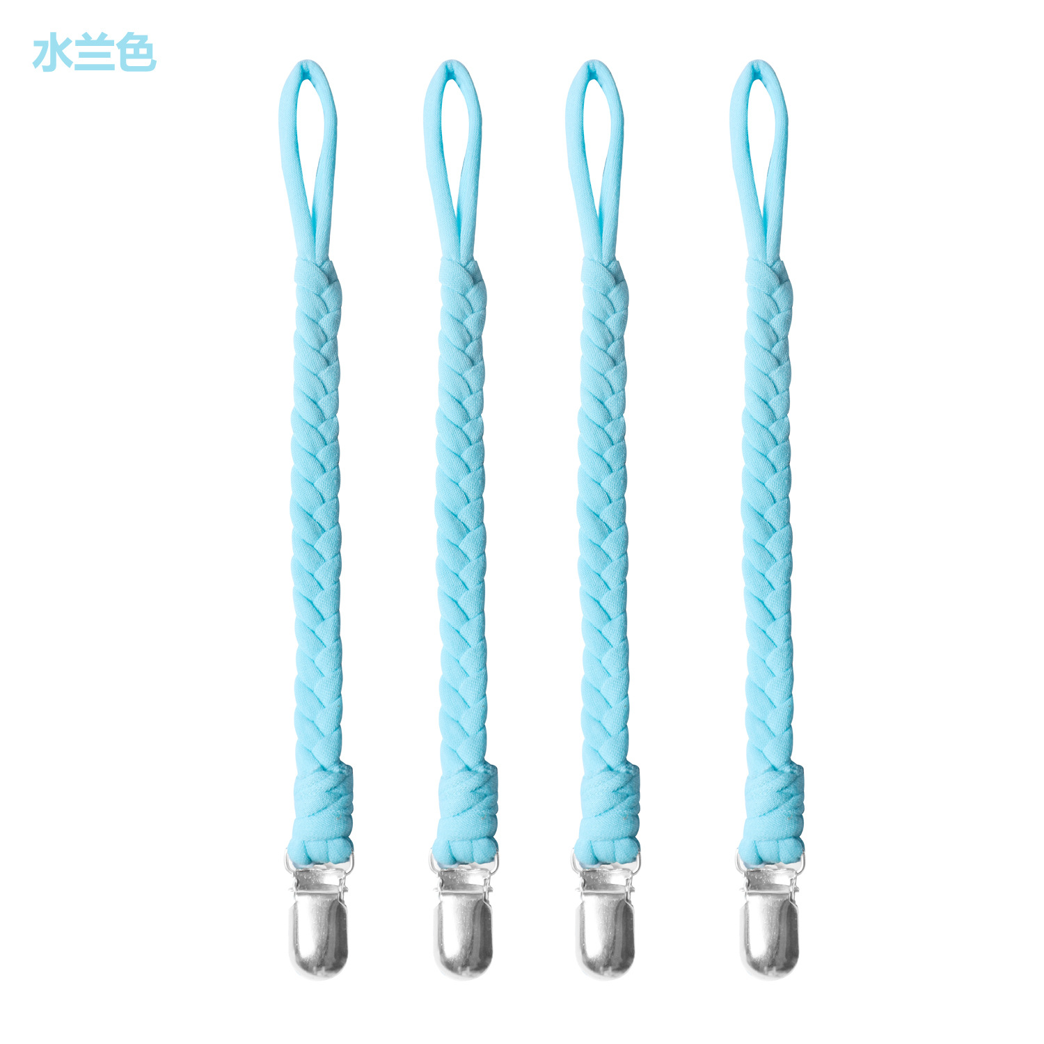 INS Hot Amazon Foreign Trade Pacifier Strap Silicone Pad Nipple Clip Pacifier Clip