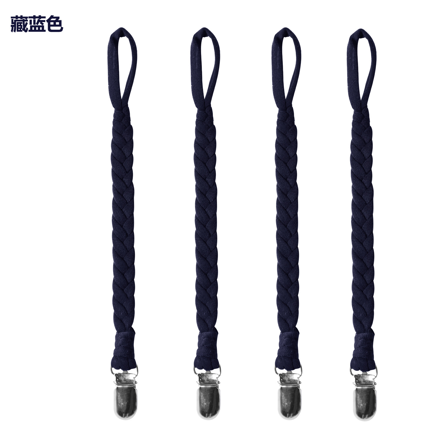 INS Hot Amazon Foreign Trade Pacifier Strap Silicone Pad Nipple Clip Pacifier Clip