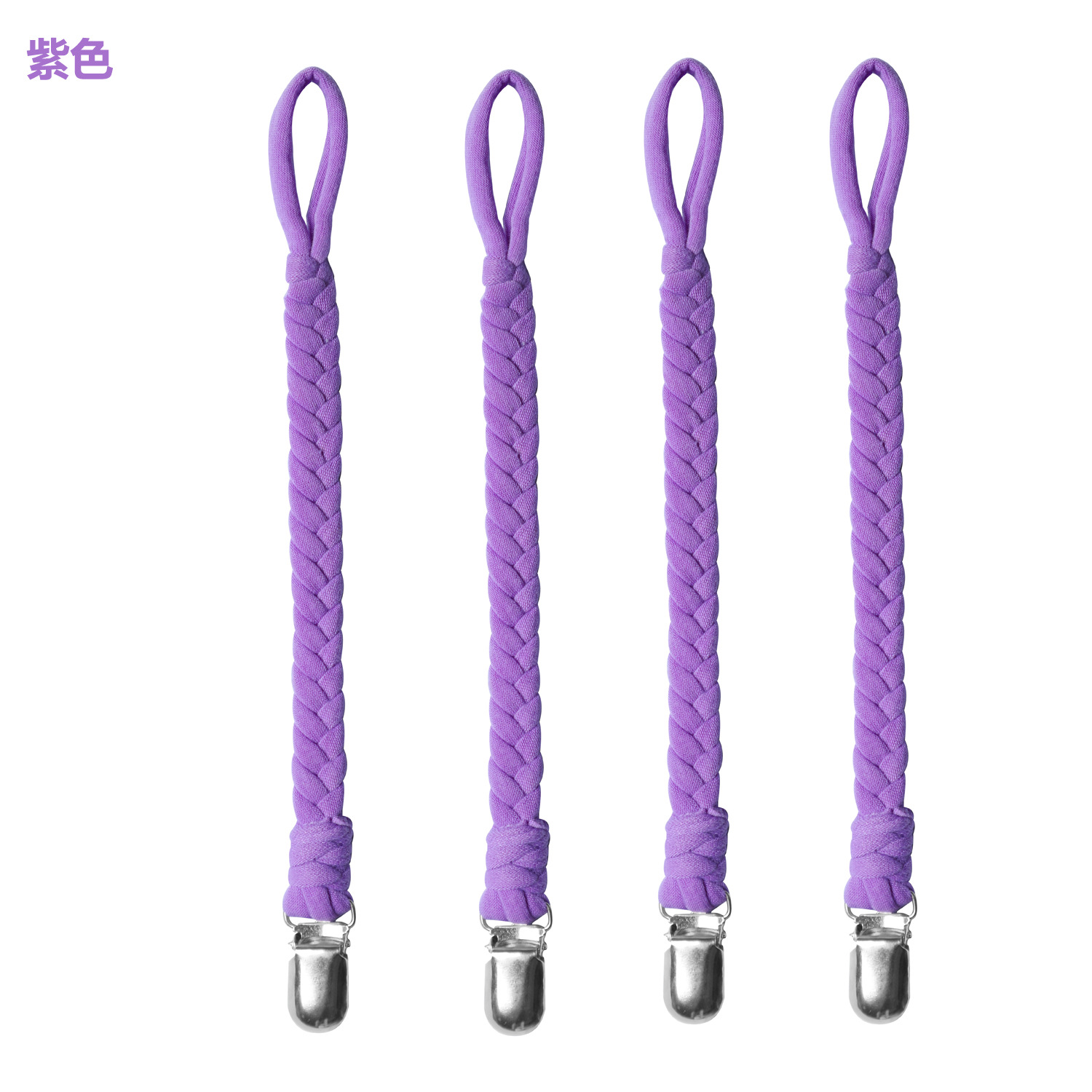 INS Hot Amazon Foreign Trade Pacifier Strap Silicone Pad Nipple Clip Pacifier Clip