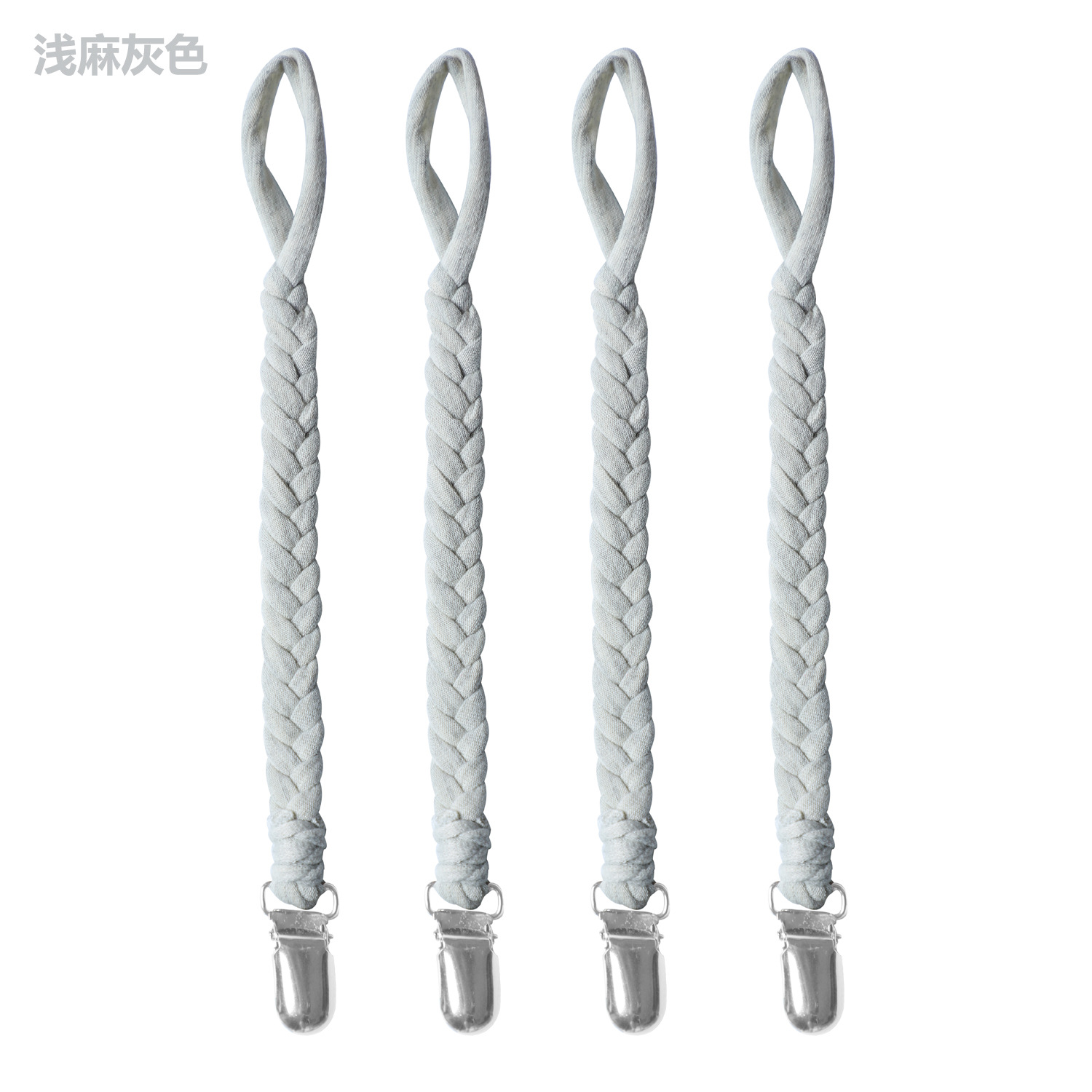 INS Hot Amazon Foreign Trade Pacifier Strap Silicone Pad Nipple Clip Pacifier Clip