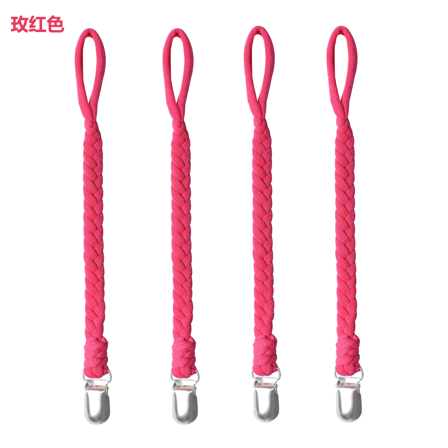 INS Hot Amazon Foreign Trade Pacifier Strap Silicone Pad Nipple Clip Pacifier Clip