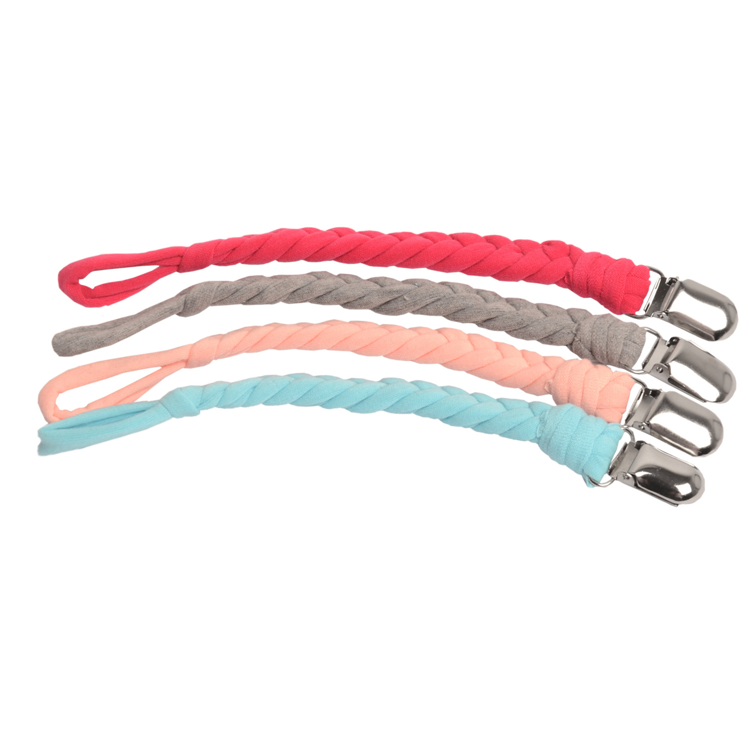 INS Hot Amazon Foreign Trade Pacifier Strap Silicone Pad Nipple Clip Pacifier Clip