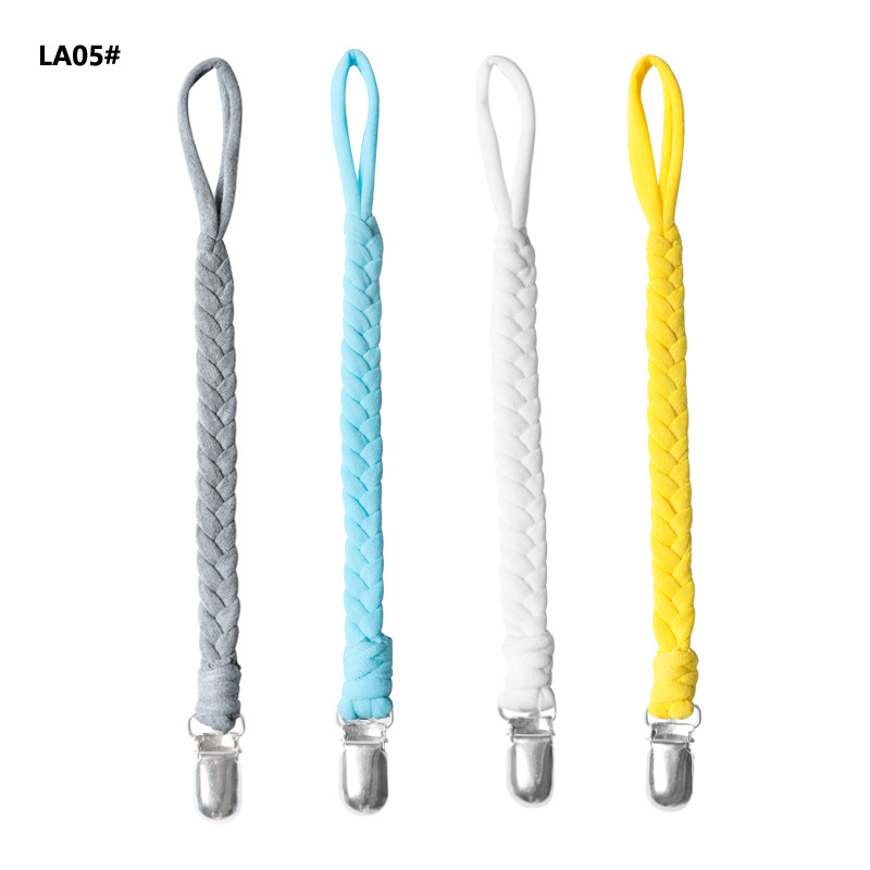 INS Hot Amazon Foreign Trade Pacifier Strap Silicone Pad Nipple Clip Pacifier Clip