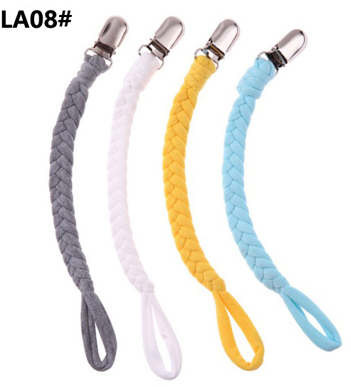 INS Hot Amazon Foreign Trade Pacifier Strap Silicone Pad Nipple Clip Pacifier Clip