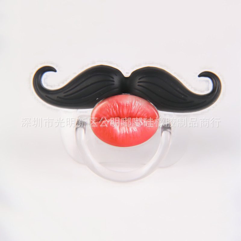 Baby Silica Gel Pacifier Funny Tooth Nipple Baby Rabbit Teeth Funny Pacifier Beard Nipple Baby Silica Gel Pacifier Funny Tooth Nipple Baby Rabbit Teeth Funny Pacifier Beard Nipple