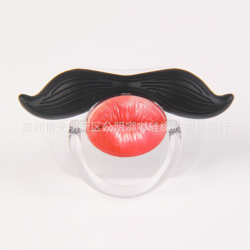 Baby Silica Gel Pacifier Funny Tooth Nipple Baby Rabbit Teeth Funny Pacifier Beard Nipple Baby Silica Gel Pacifier Funny Tooth Nipple Baby Rabbit Teeth Funny Pacifier Beard Nipple