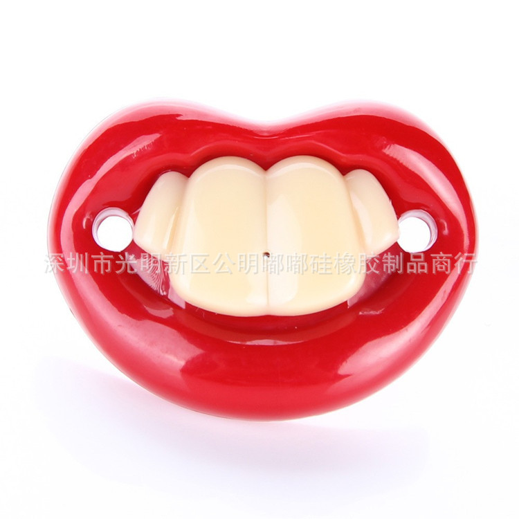 Baby Silica Gel Pacifier Funny Tooth Nipple Baby Rabbit Teeth Funny Pacifier Beard Nipple Baby Silica Gel Pacifier Funny Tooth Nipple Baby Rabbit Teeth Funny Pacifier Beard Nipple