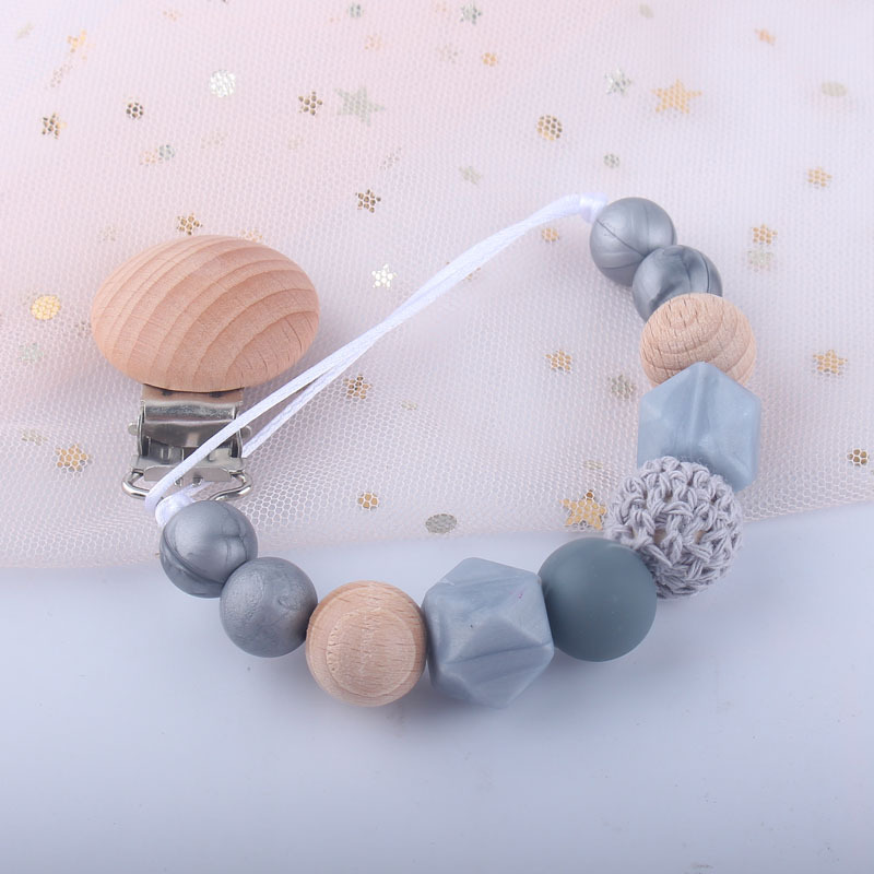 New Factory Direct Sales Baby Silicone Pacifier Clip Baby Molar Toy Drop-Preventing Chain Maternal and Child Supplies New Factory Direct Sales Baby Silicone Pacifier Clip Baby Molar Toy Drop-Preventing Chain Maternal and Child Supplies