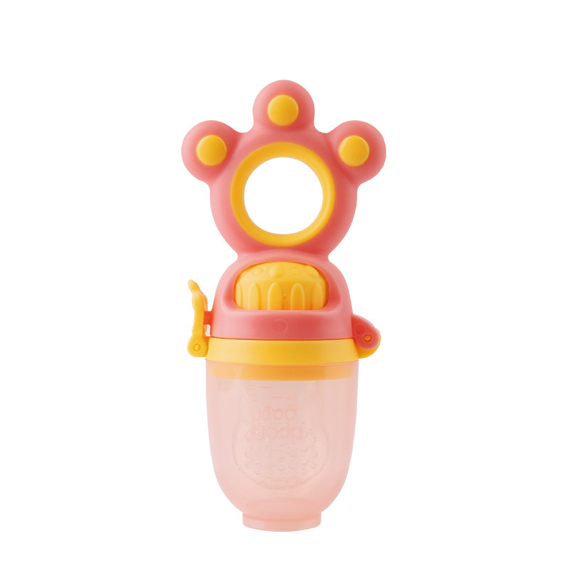 Babyabout Baby Fruit and Vegetable Fresh Food Feeder Push Food Supplement Rotate Happy Bite 3 Pacifiers Ml Net Pocket