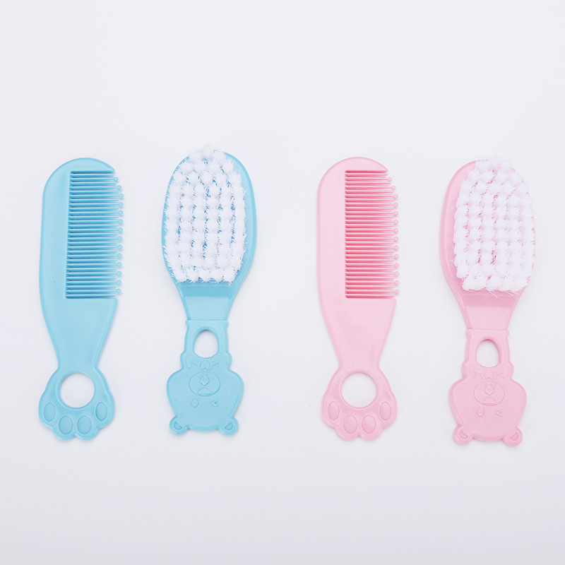 Manufacturers Supply Foreign Trade English Baby Brush Comb Nasal Aspirator Set Cutting Nail Beauty Tools Care 10 PCs Set