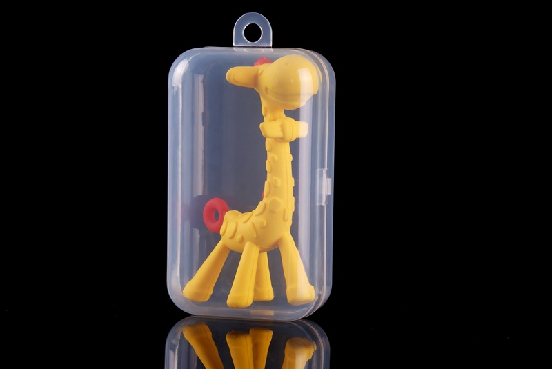 Baby giraffe tooth glue baby training to bite the soft silicone toy teeth grinding stick Baby giraffe tooth glue baby training to bite the soft silicone toy teeth grinding stick