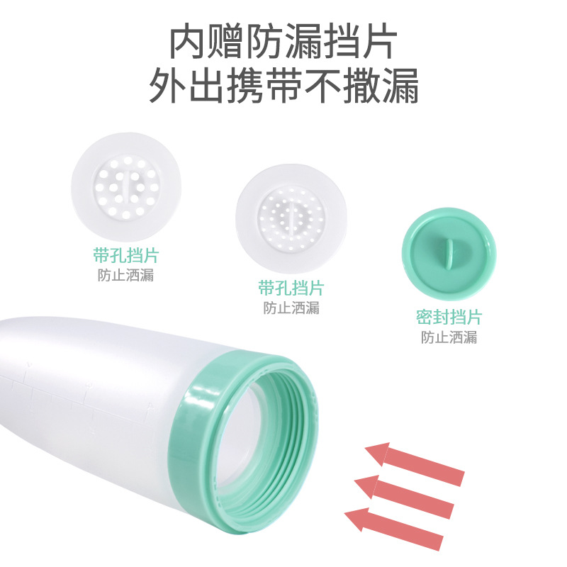 Baby Solid Food Tools Rice Paste Spoon Milk Bottle Squeeze Feeding Spoon Tableware Baby Food Bowl Suit