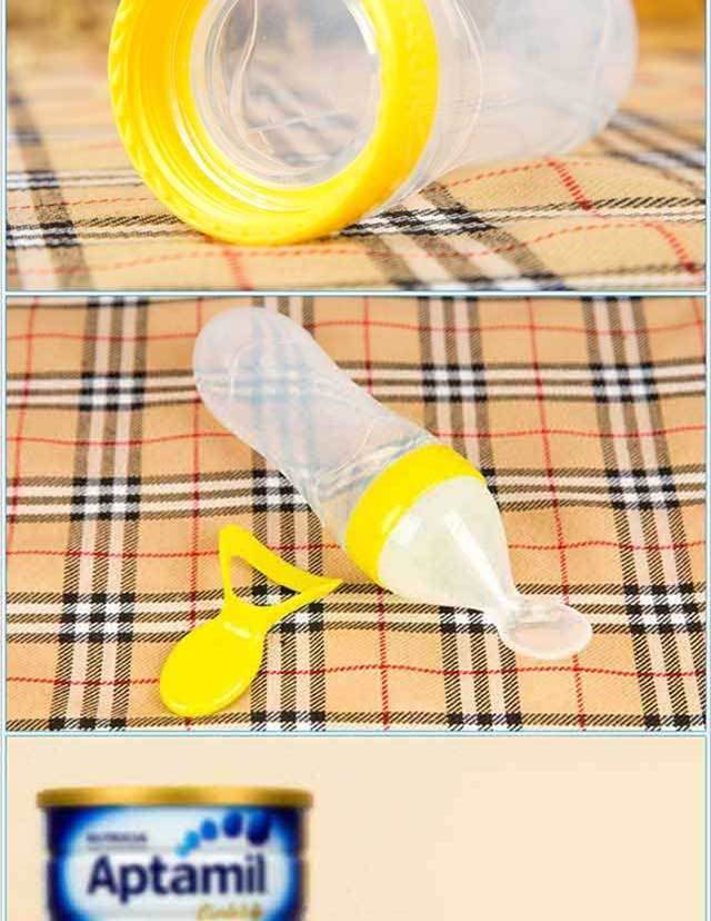 Rice Paste Feeding Bottle Baby Silicone Squeeze Spoon Rice Flour Baby Baby Spoon Complementary Feeding Bottle Feeder