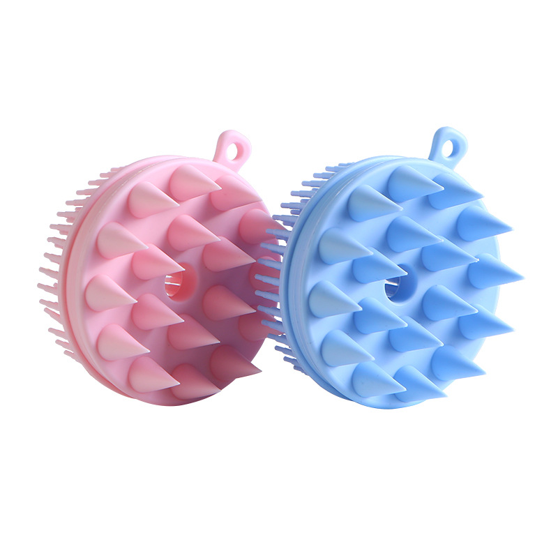 Silicone Massage Shampoo Brush Bath Brush Children&#039;s Bath Brush Massage Back Washing Brush Shampoo Brush