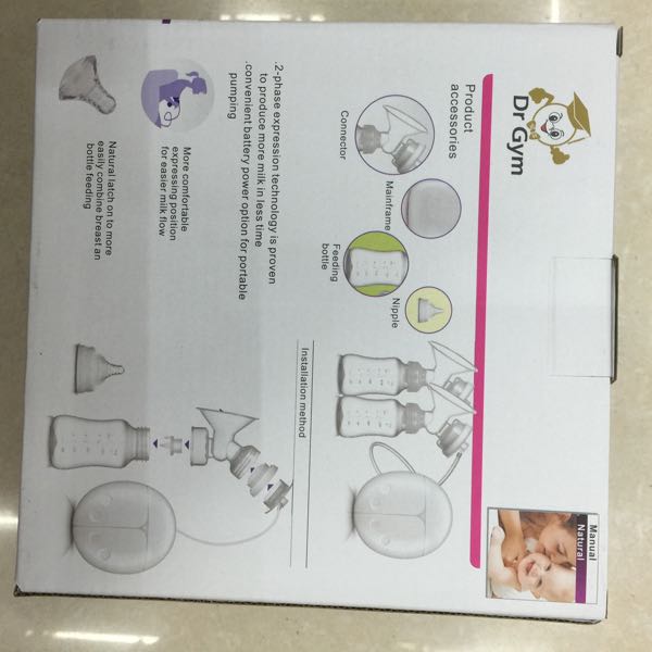New Large Suction Double Electric Breast Pump Baby Feeding BPA Free Breast MilkPump