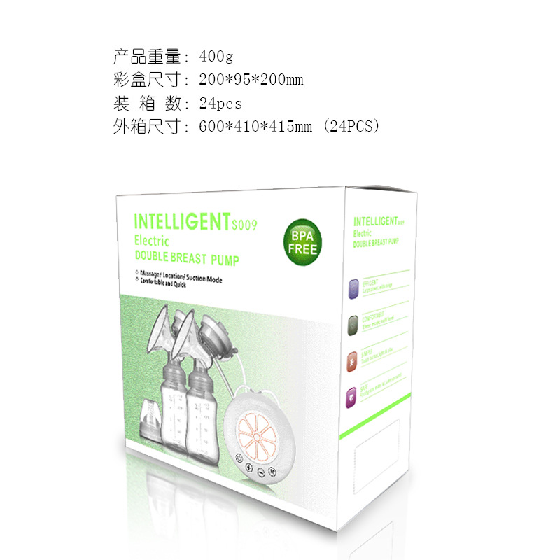 Bilateral Electric Breast Pump Breast Pump Milking Milk Collector Cross-Border Amazon Breast Pump