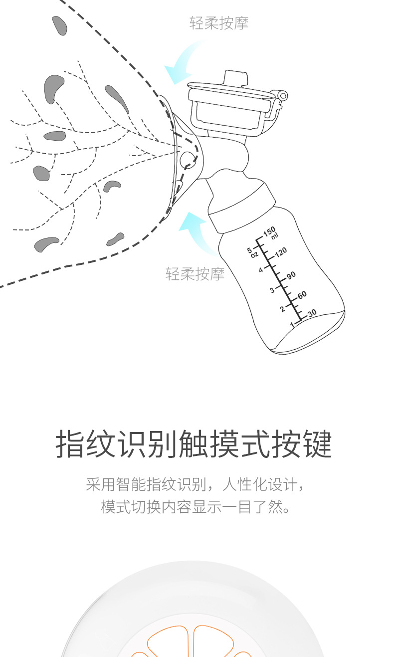 Bilateral Electric Breast Pump Breast Pump Milking Milk Collector Cross-Border Amazon Breast Pump Bilateral Electric Breast Pump Breast Pump Milking Milk Collector Cross-Border Amazon Breast Pump
