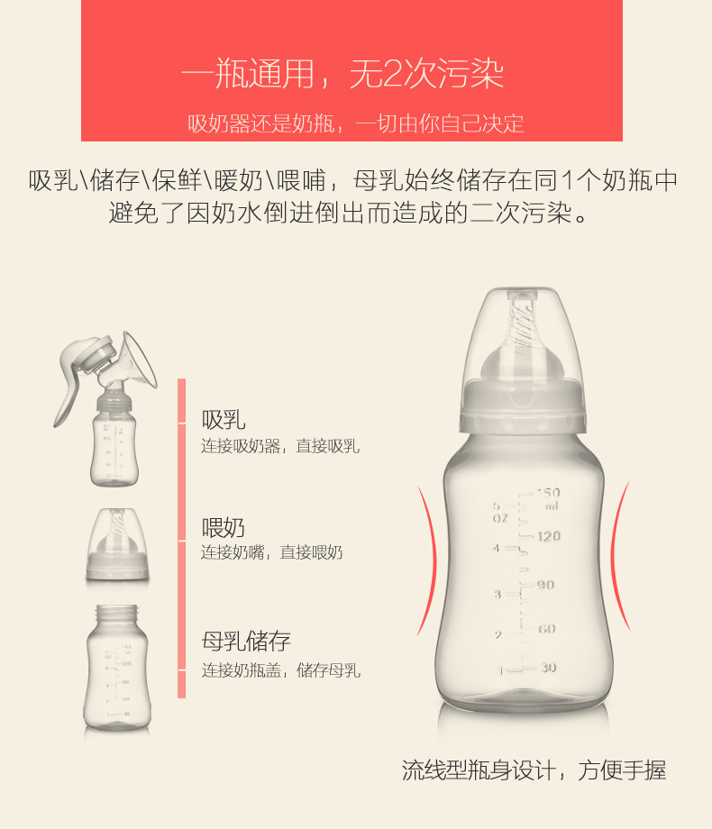 Manual Breast Pump Milker Milk Collection Comfortable Breast Pump Factory Wholesale Manual Breast Pump Milker Milk Collection Comfortable Breast Pump Factory Wholesale