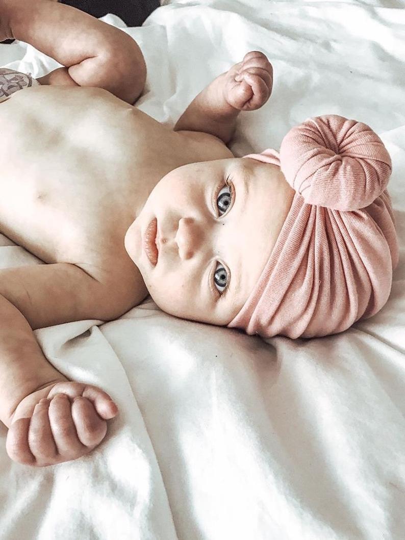 Children's Hat Pure Cotton Spring/Summer 2021 New Baby and Infant Hat Girls' Hat Knotted Sleeve Cap Baby Hat Children's Hat Pure Cotton Spring/Summer 2021 New Baby and Infant Hat Girls' Hat Knotted Sleeve Cap Baby Hat