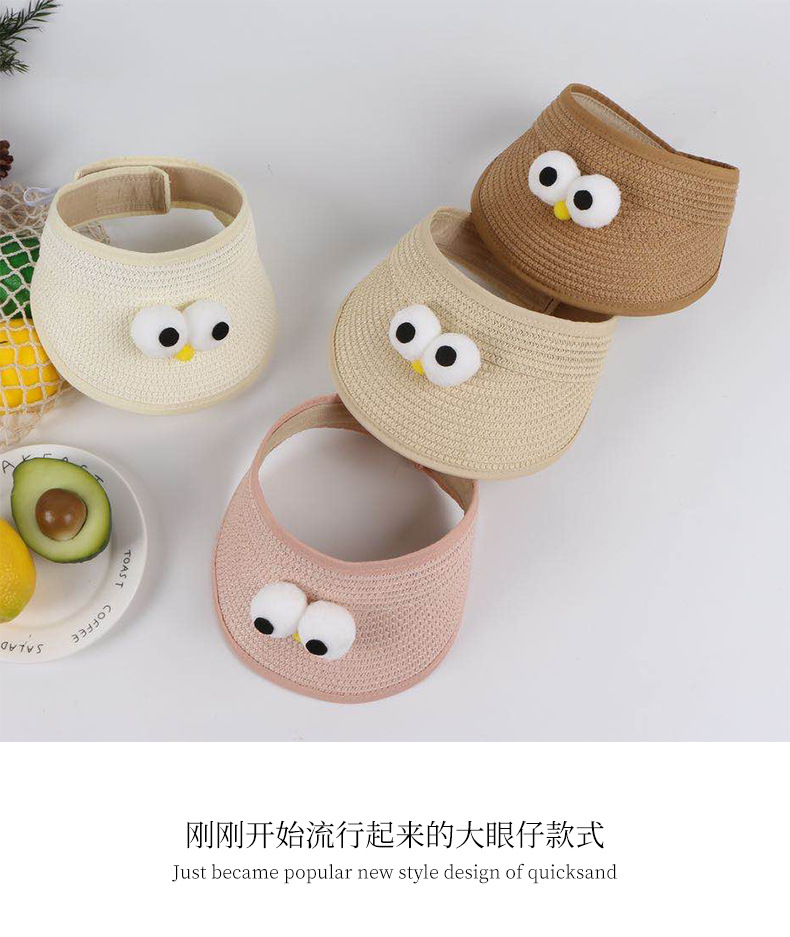 Baby Boy Visor Straw Hat Baby Hat Spring and Autumn Thin 1-5 Years Old Cute Super Cute Korean Style Boy Summer Baby Boy Visor Straw Hat Baby Hat Spring and Autumn Thin 1-5 Years Old Cute Super Cute Korean Style Boy Summer