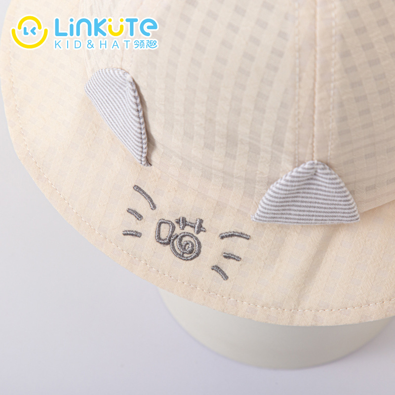 Jingguaner Summer New Baby Hat Boys and Girls Beanie Newborn Child Kid Baby Net Bucket Hat