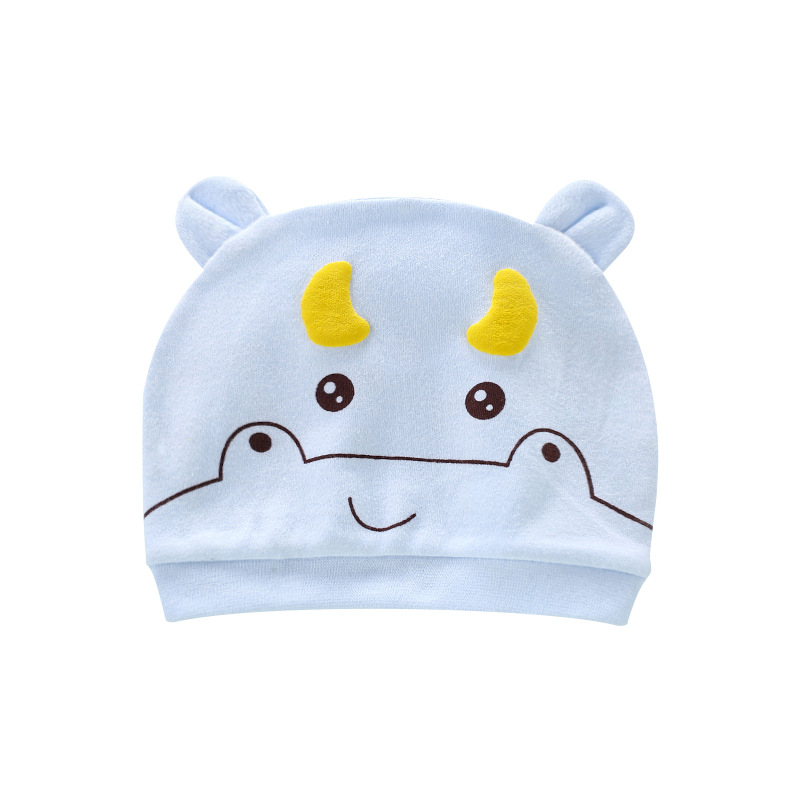 Baby Hat Autumn and Winter Cotton New Cartoon Newborn Baby Beanie Cap Discount Baby Children Hat Discount Wholesale