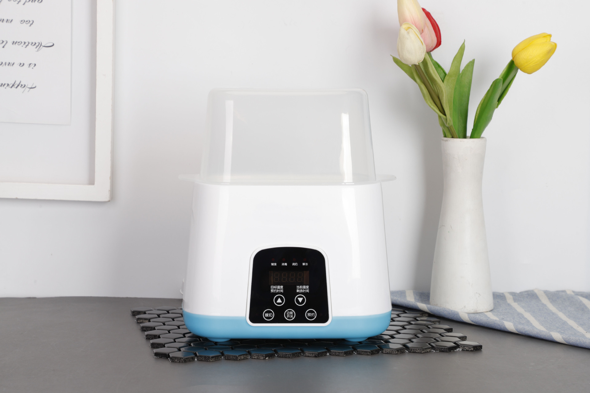 Child Supplies Milk Warmer Constant Temperature Milk Warmer Sterilizer Baby TwoinOne Feeding Bottle Milk Heater Whole
