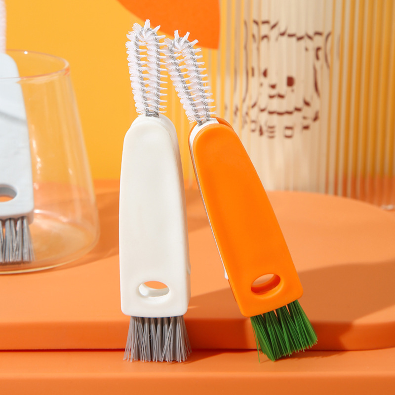 Gap Brushes Creative Baby&#039;s Bottle Brush Pacifier Brush Multifunctional Groove Cleaning Brush Wholesale clean brush
