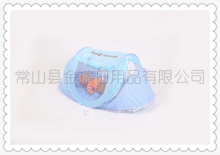 High-end printing with curtain baby mosquito net High-end printing with curtain baby mosquito net