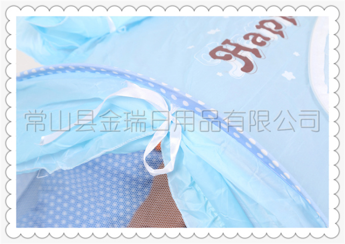 High-end printing with curtain baby mosquito net High-end printing with curtain baby mosquito net