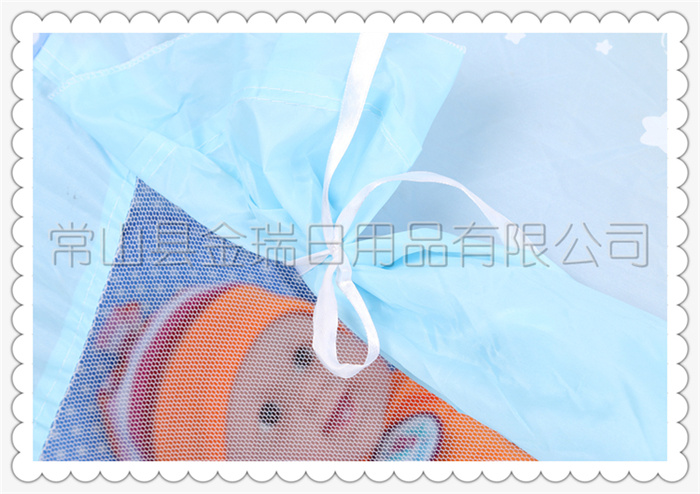 High-end printing with curtain baby mosquito net High-end printing with curtain baby mosquito net