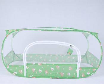 Folding cartoon baby mosquito net