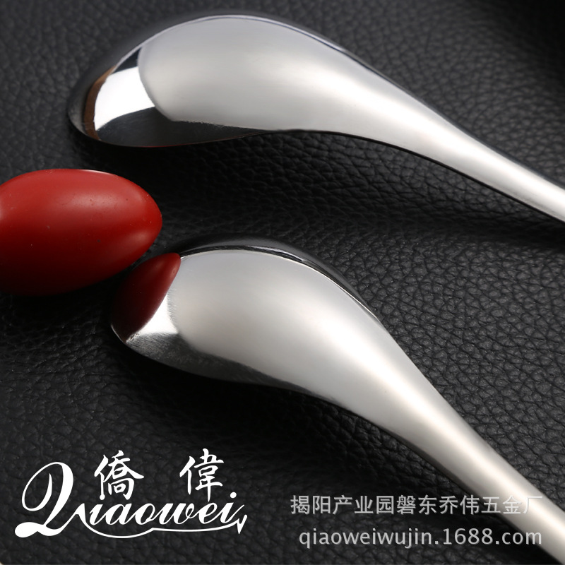 Manufacturers the creation of stainless steel spoons deepened thickening spoon court earl spoon round head adult spoon