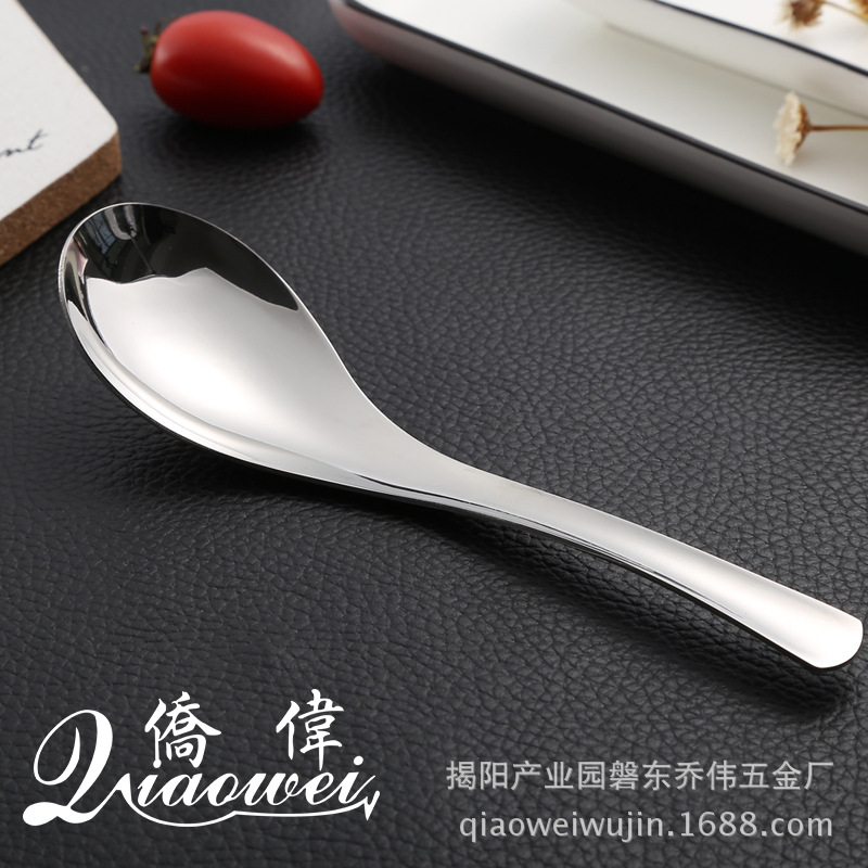 Manufacturers the creation of stainless steel spoons deepened thickening spoon court earl spoon round head adult spoon
