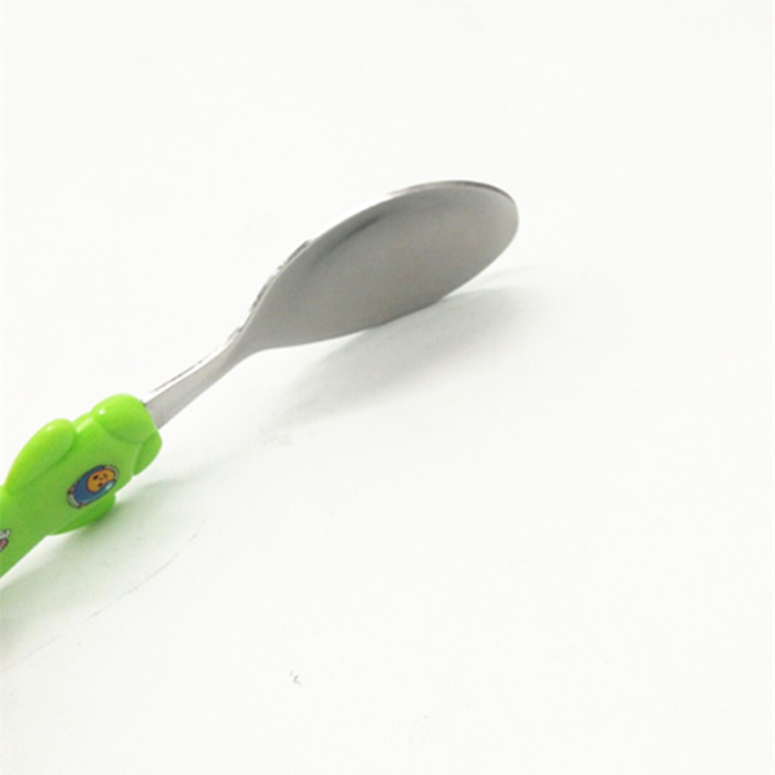Bag cartoon ladle creative cartoon kids dinner spoons stainless steel baby baby food spoon