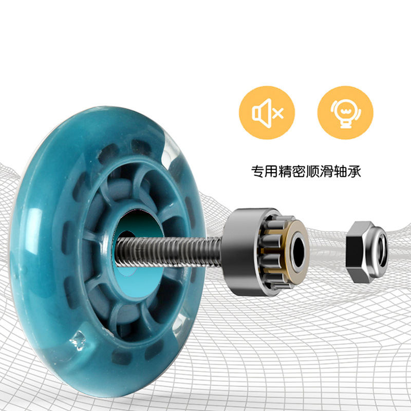 Baby Swing Car Mute Universal Wheel Baby Anti-Rollover Adult Sitting Balance Baby Swing Car
