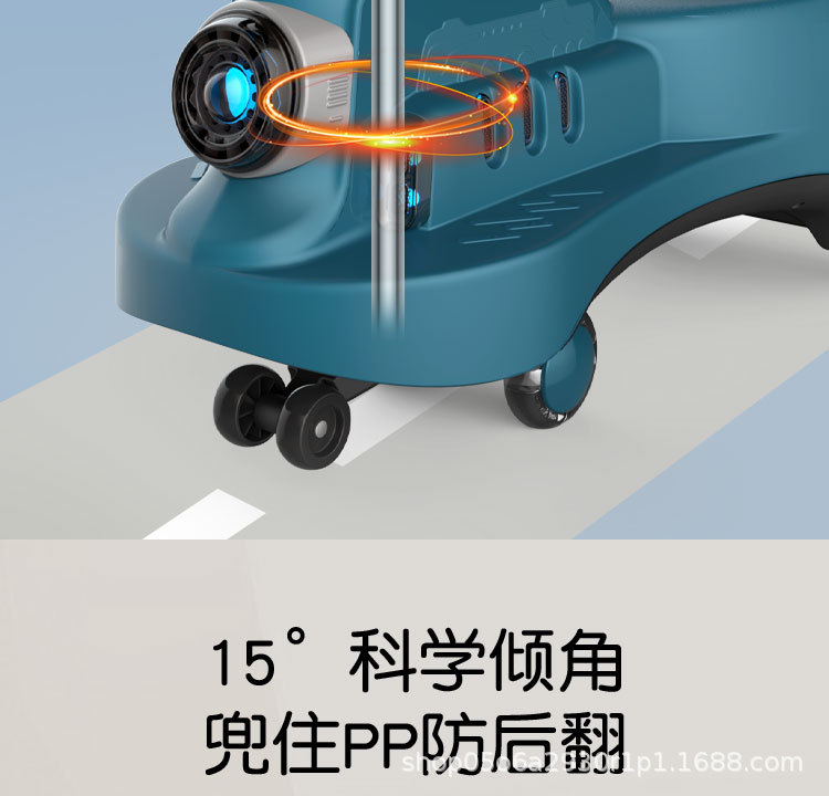 Baby Swing Car Music Male and Female Baby Bobby Car 1-3 Years Old Scooter Luge Universal Wheel Source Manufacturer