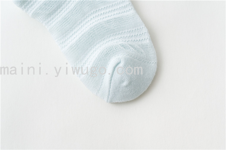 Spring and Summer Cotton Invisible Ultra-Thin Mesh Infant Low-Cut Socks Striped Anti-Mosquito Socks for Boys and Girls Spring and Summer Cotton Invisible Ultra-Thin Mesh Infant Low-Cut Socks Striped Anti-Mosquito Socks for Boys and Girls