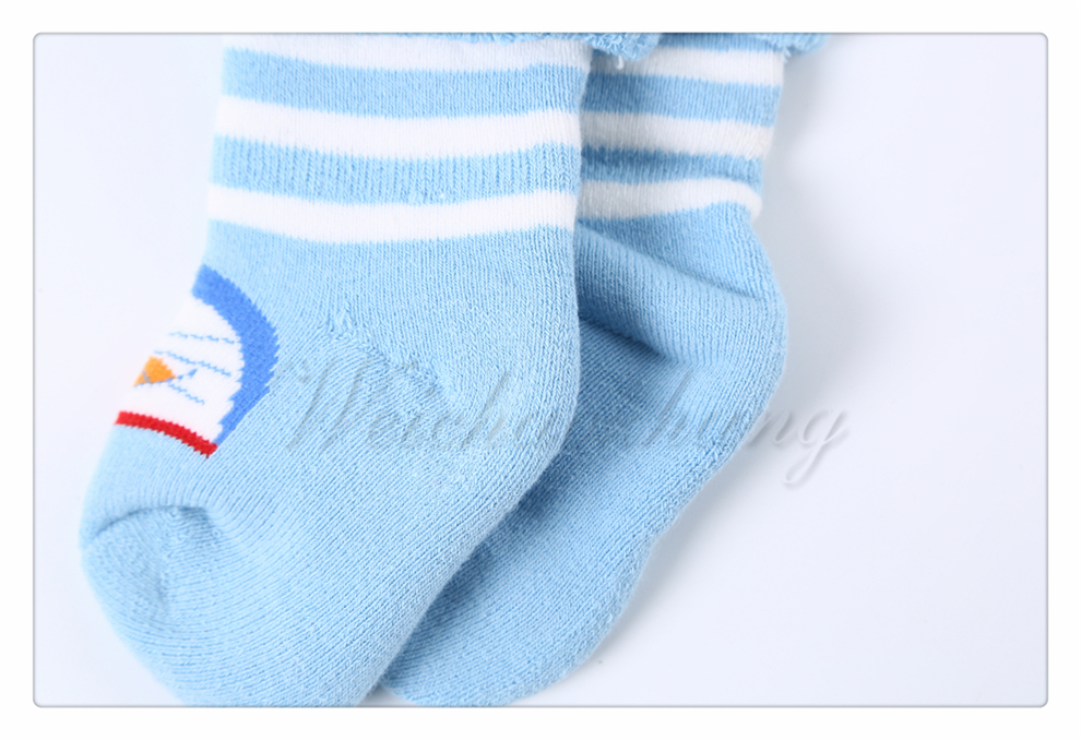 Cold Winter Thickened Newborn Infant Socks Boys and Girls Keep Baby Warm Cotton Socks Exquisite Paper Box Packaging
